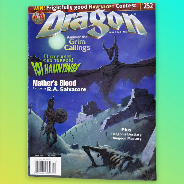 Dragon Magazine #252 October 1998 TSR