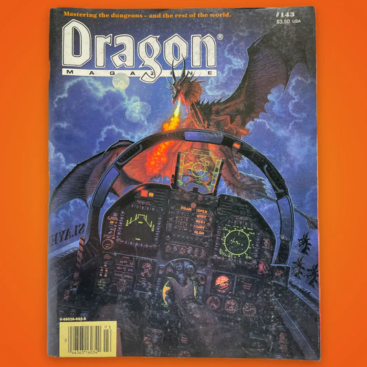 Dragon Magazine #143 March 1989 TSR