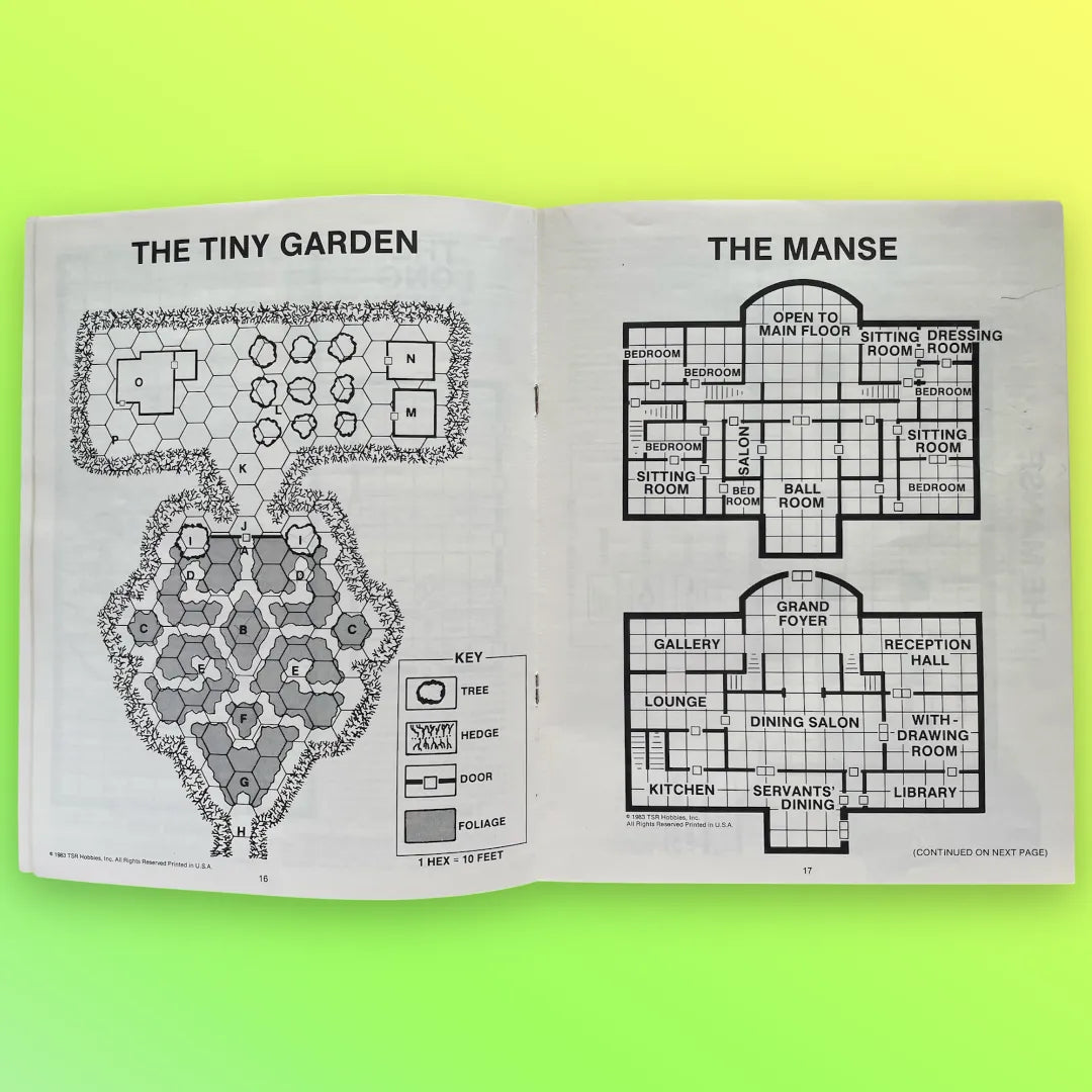 Dungeonland EX1 9072 Advanced Dungeons & Dragons 1e