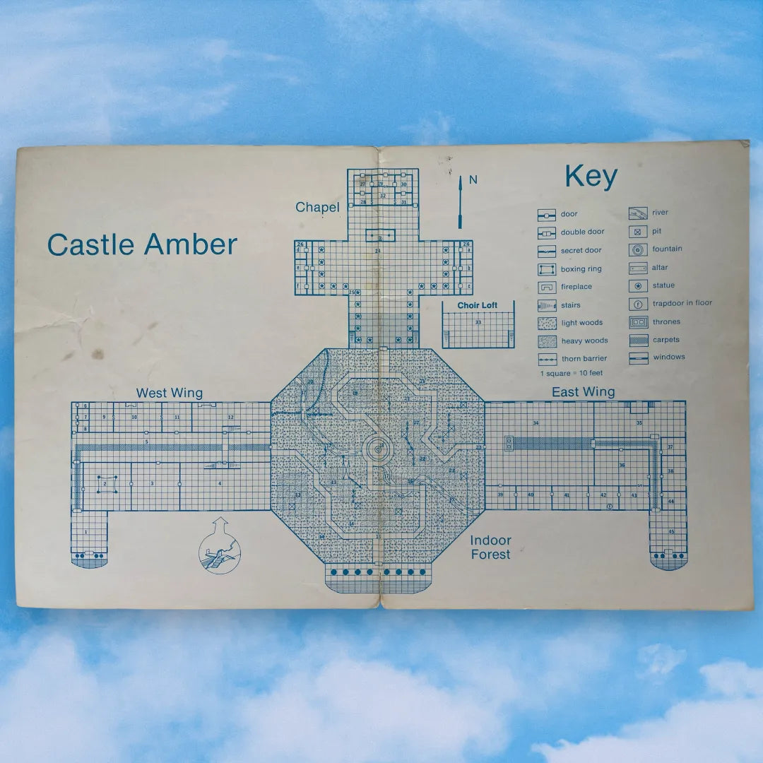 Castle Amber X2 9051 Dungeons & Dragons