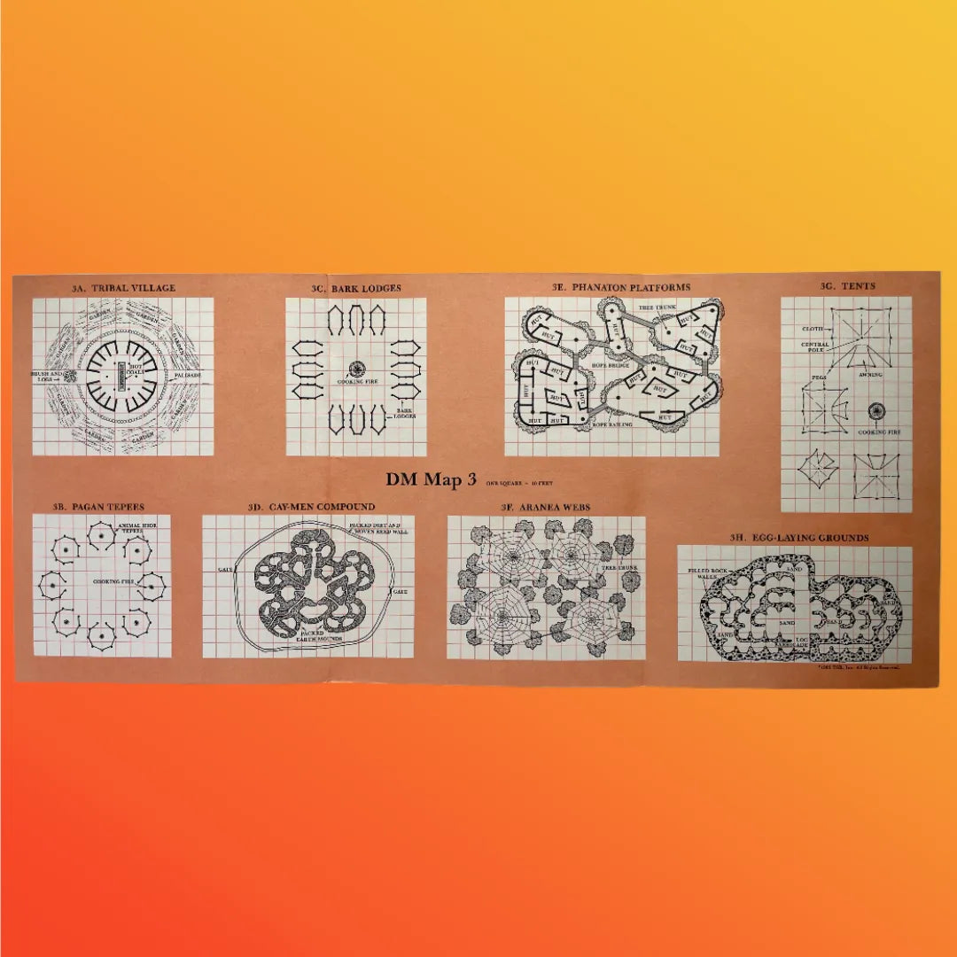 The Savage Coast X9 9129 Dungeons & Dragons