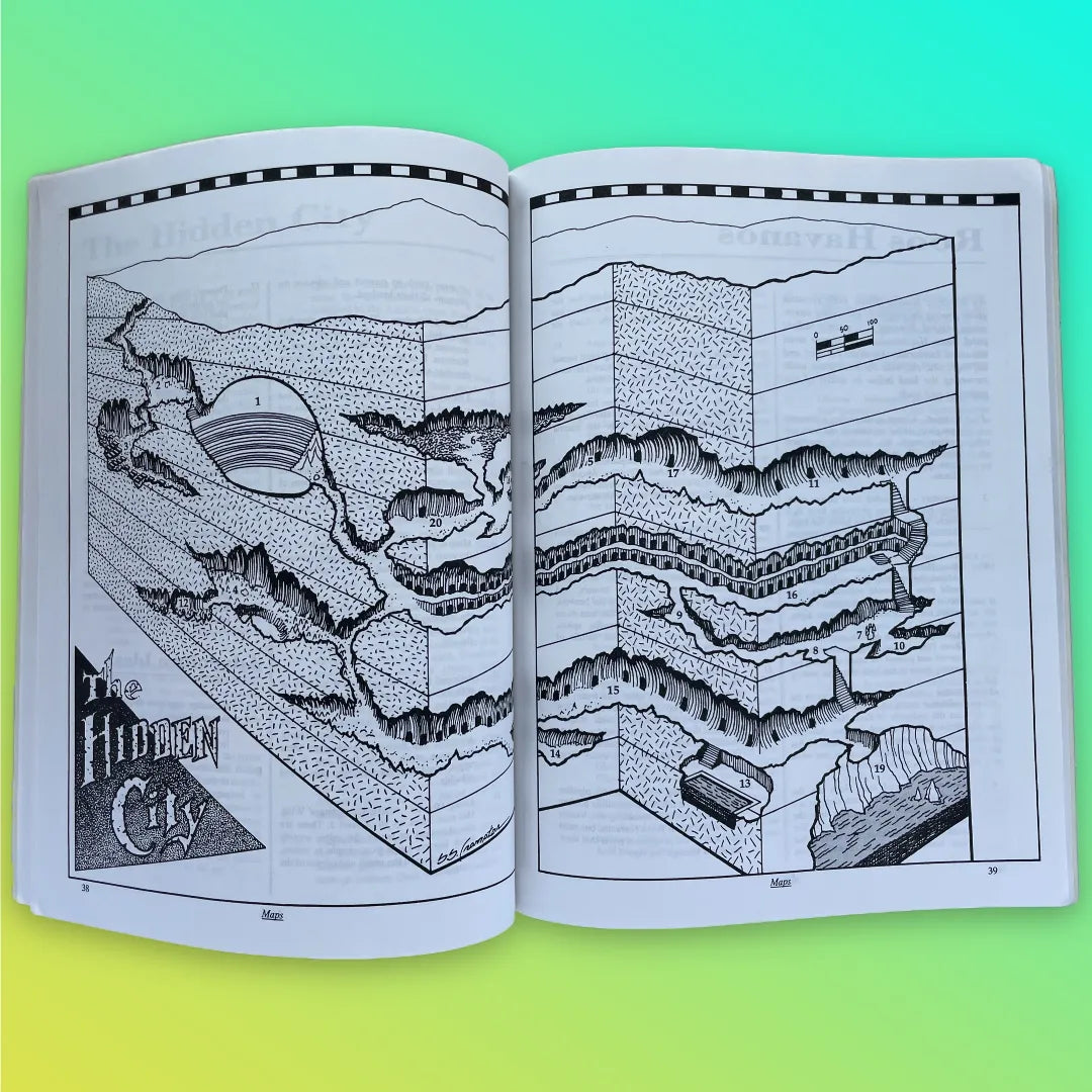 Maps Cities and Places of Legends Catalyst Series Flying Buffalo