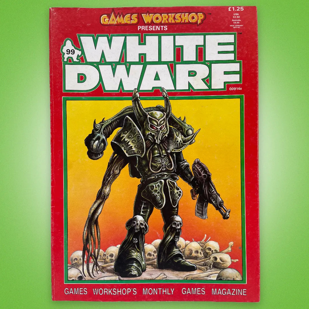White Dwarf Magazine #99 March 1988 Games Workshop