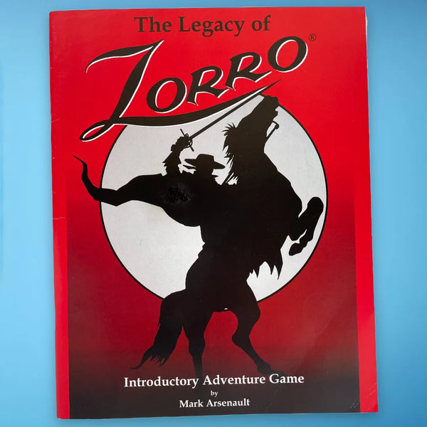 The Legacy of Zorro 3001 Gold Rush Games (Signed)