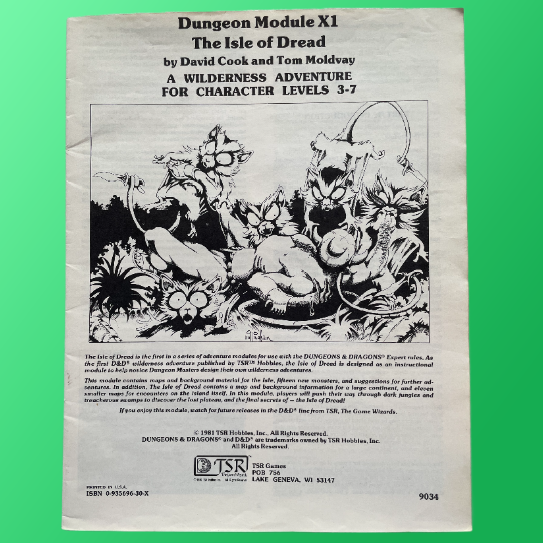 Dungeons & Dragons Expert Set 2 1012 Box Set