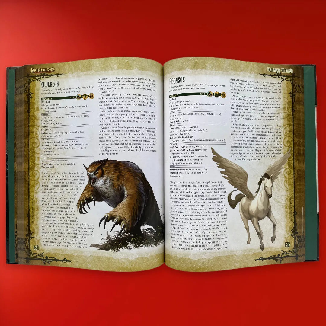 Pathfinder Roleplaying Game Bestiary Paizo