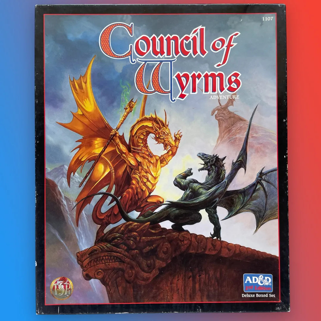 Council of Wyrms Box Set 1107 Advanced Dungeons & Dragons 2e