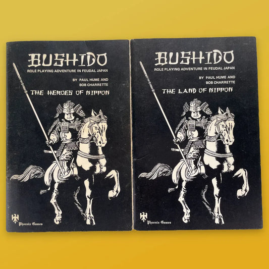 Bushido Books I-II 1980 Phoenix Games