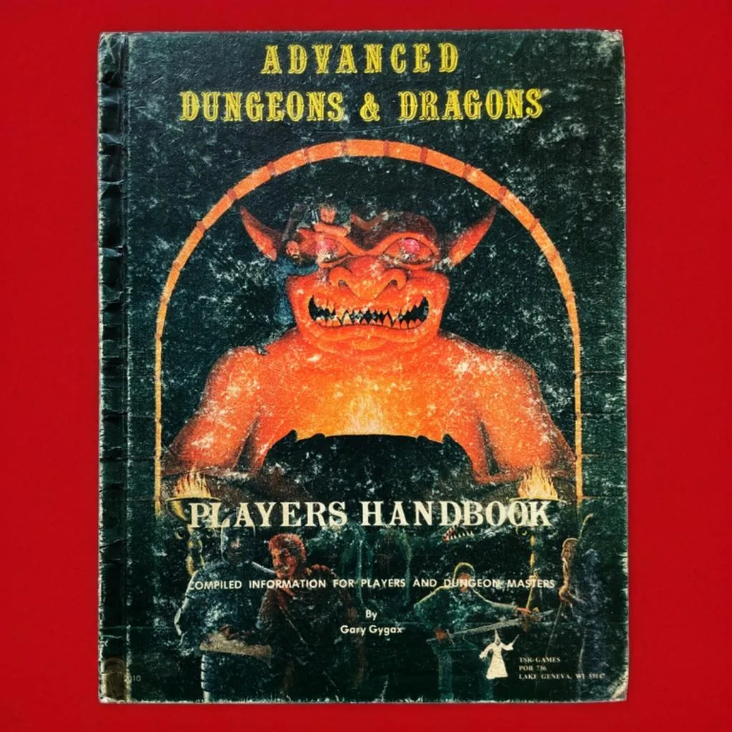 Players Handbook 2010 Advanced Dungeons & Dragons 1e - Lichyard Games