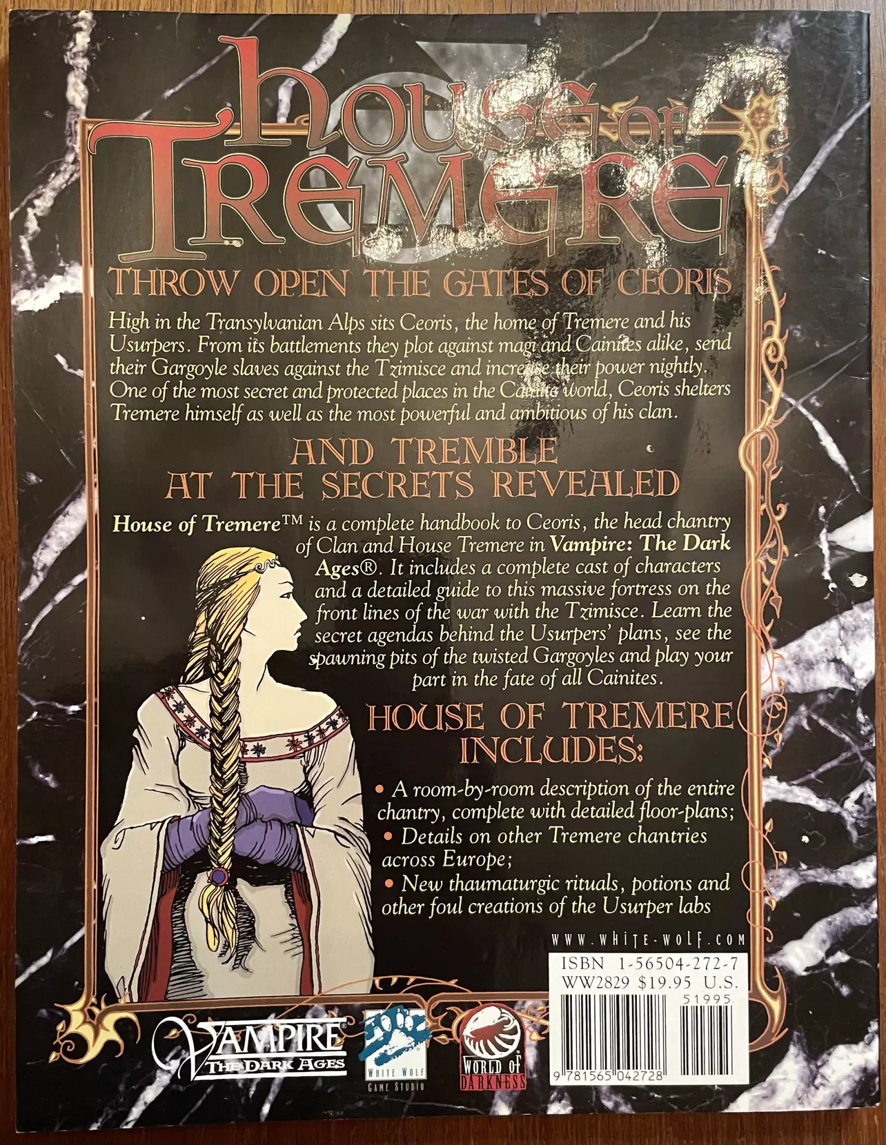House of Tremere Vampire: The Dark Ages White Wolf - Lichyard Games