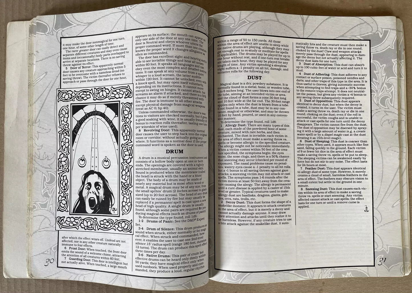 The Book of Marvelous Magic AC4 9116 Dungeons & Dragons - Lichyard Games
