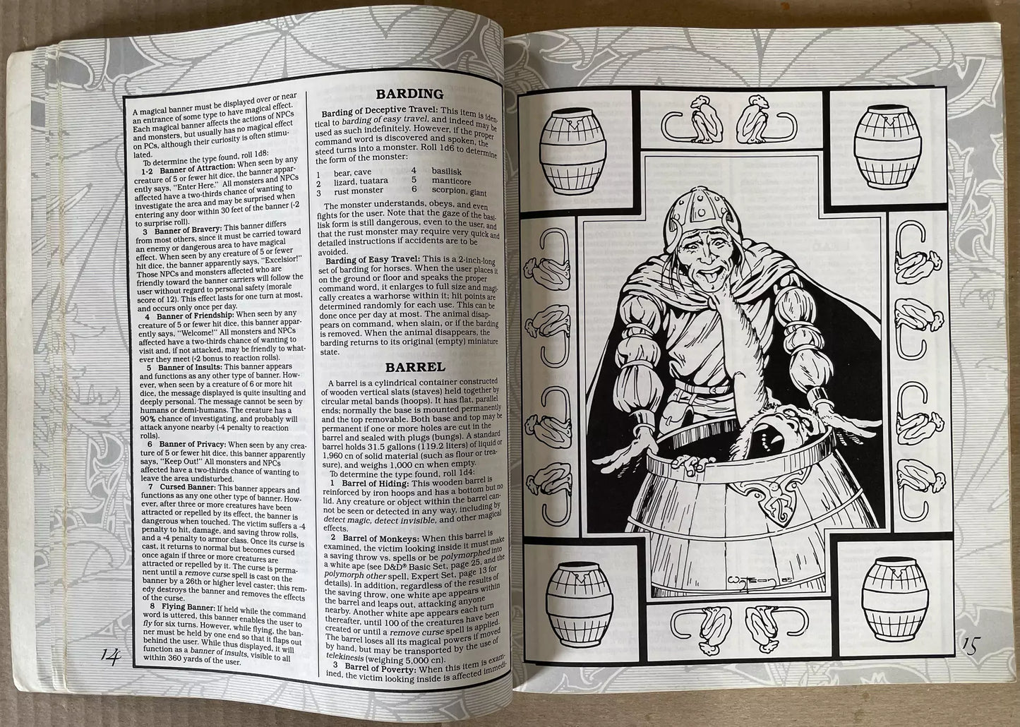 The Book of Marvelous Magic AC4 9116 Dungeons & Dragons - Lichyard Games