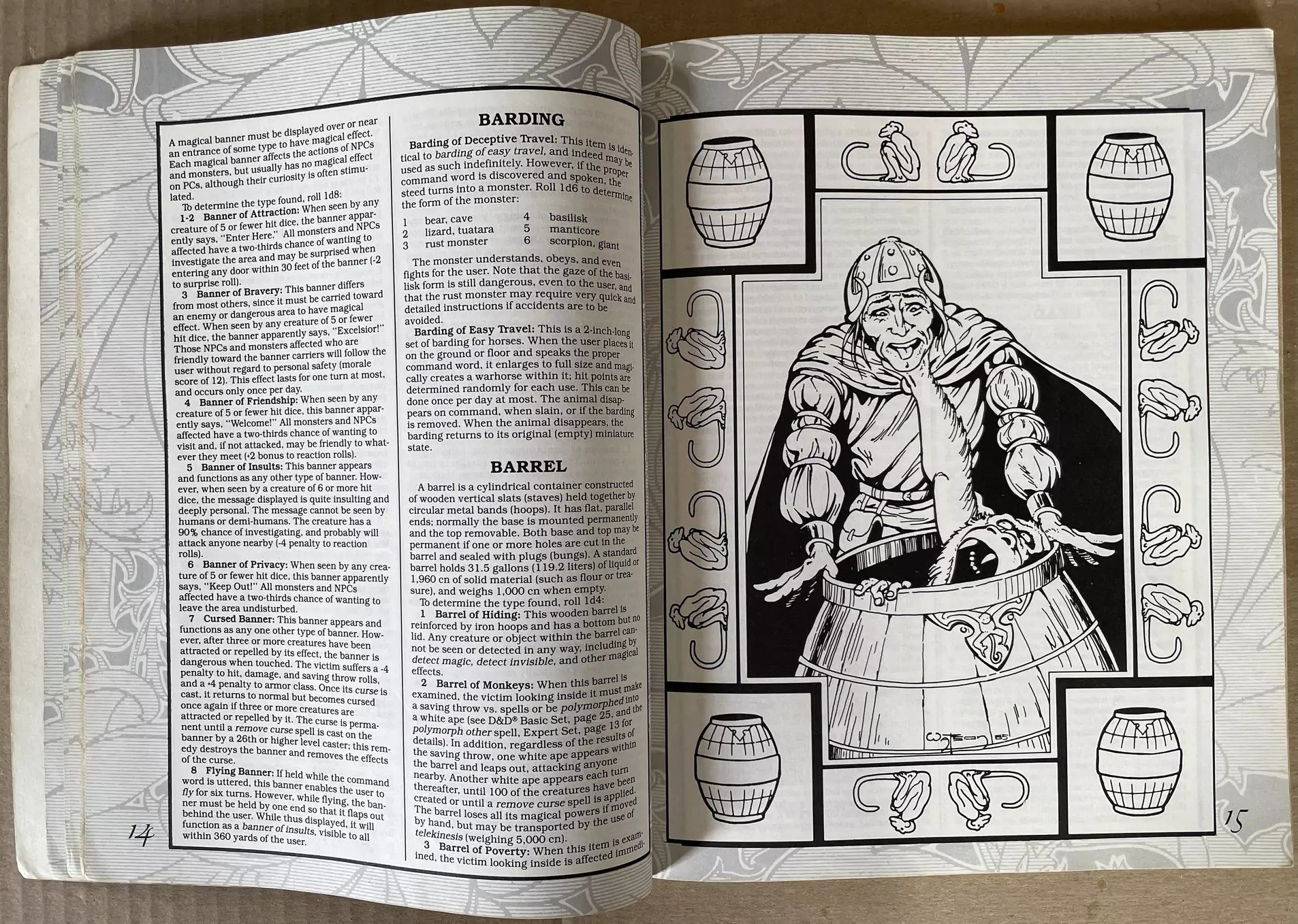 The Book of Marvelous Magic AC4 9116 Dungeons & Dragons - Lichyard Games