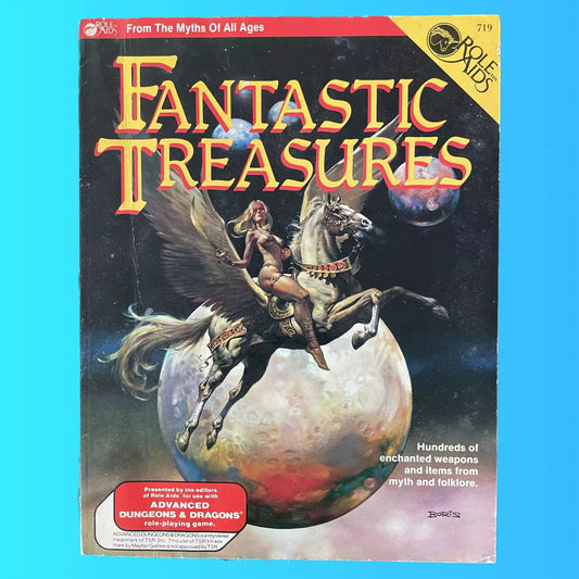 Fantastic Treasures 719 Role Aids Mayfair Games Advanced Dungeons & Dragons - Lichyard Games
