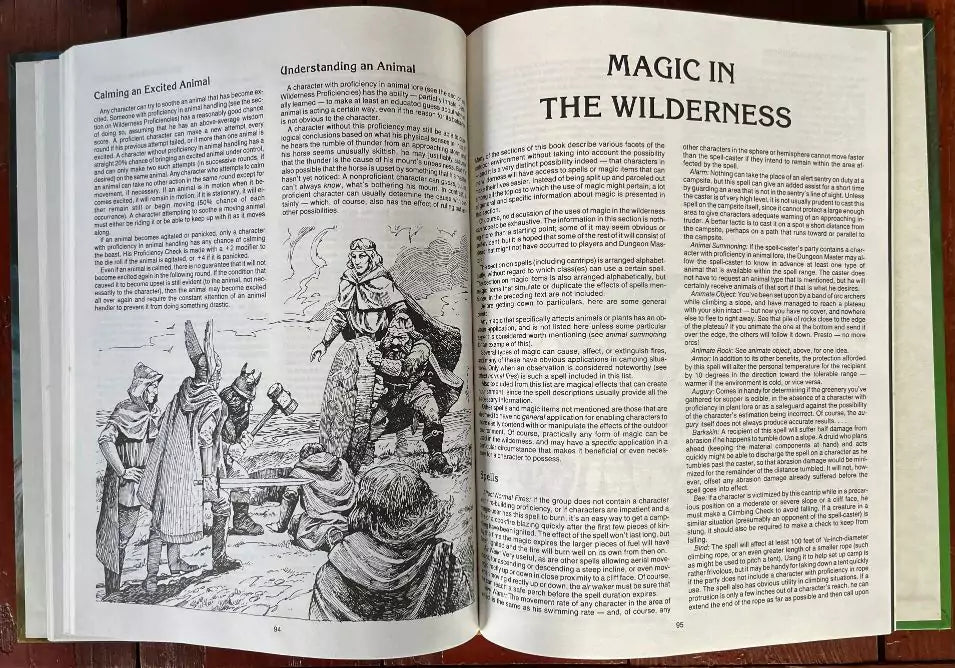 Wilderness Survival Guide 2020 Advanced Dungeons & Dragons 1e - Lichyard Games