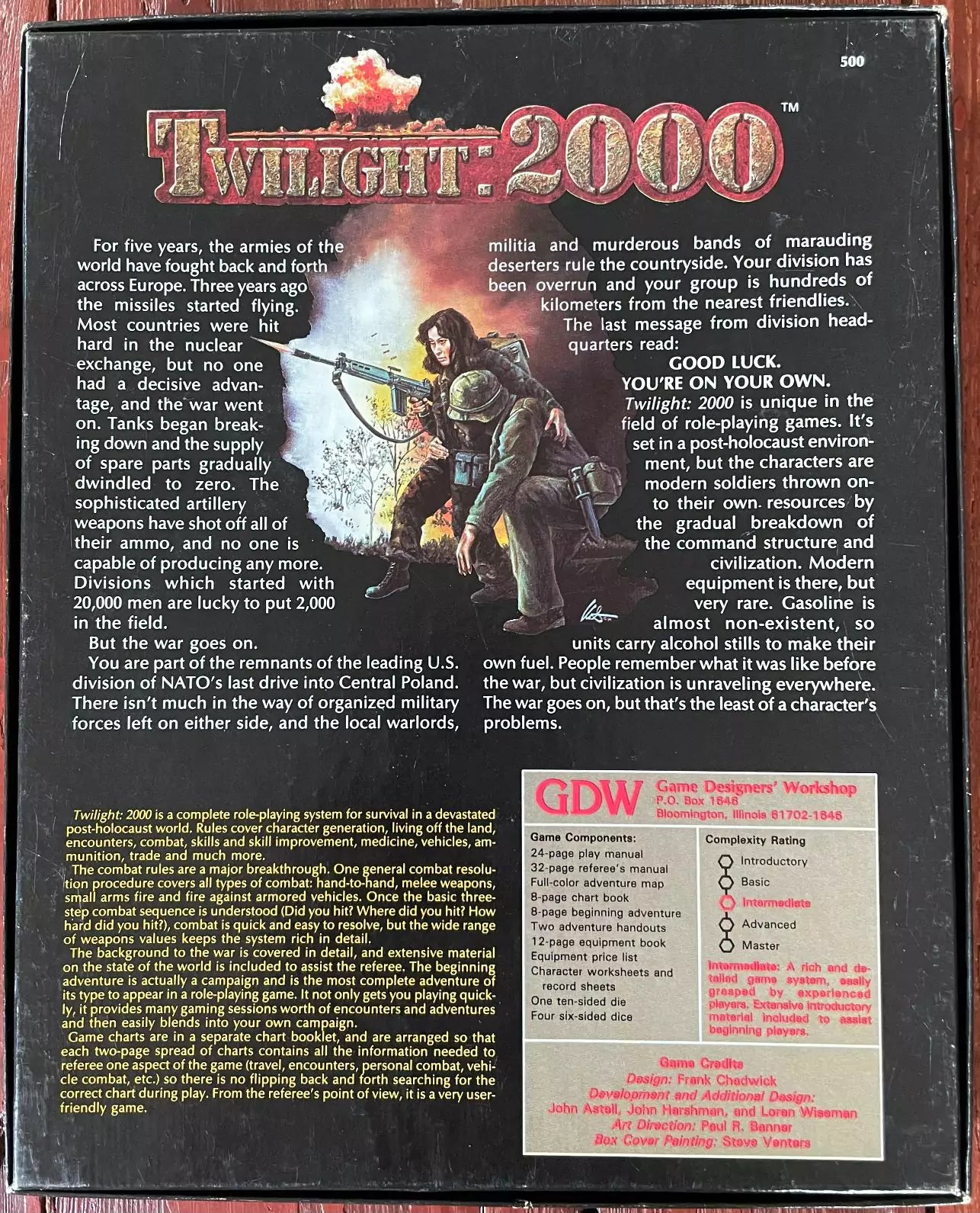 Twilight: 2000 Game Designers' Workshop GDW - Lichyard Games