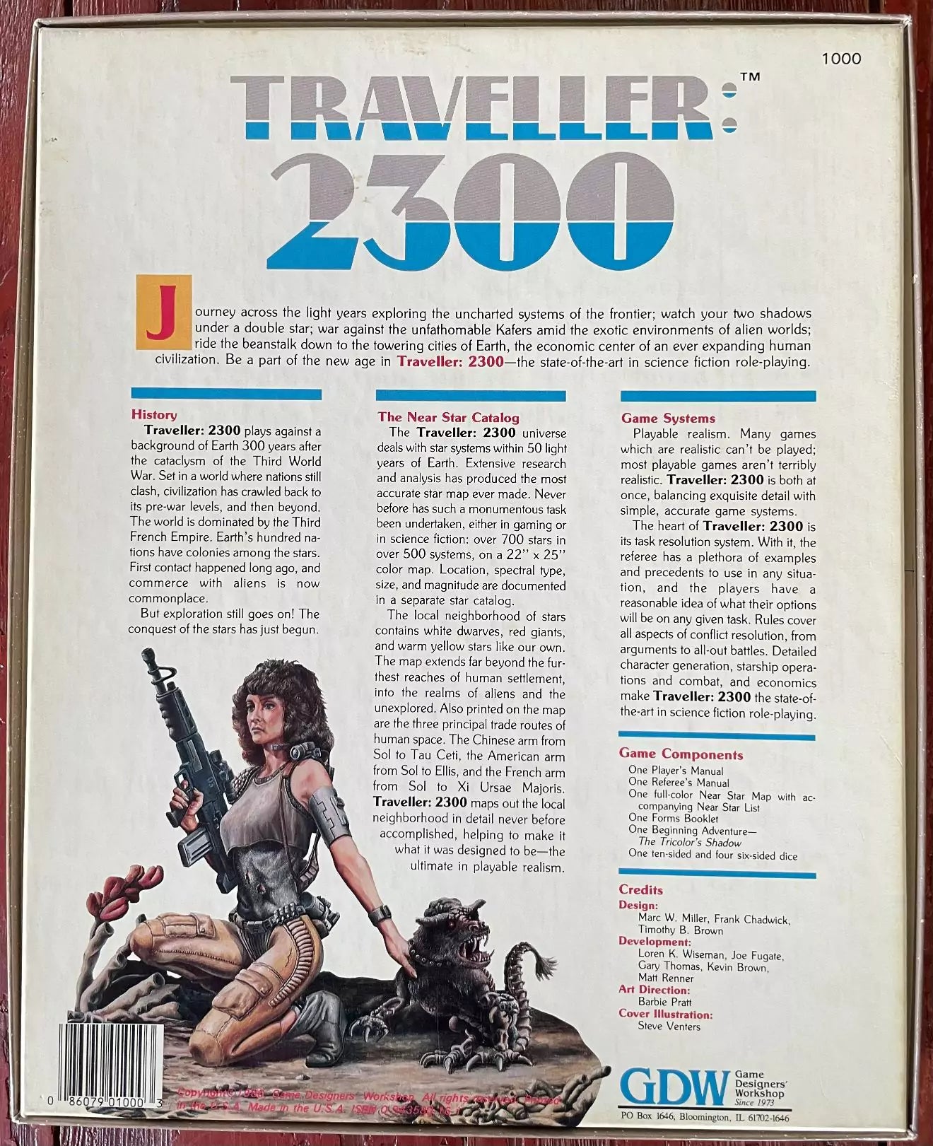 Traveller: 2300 Game Designers' Workshop GDW 1986 - Lichyard Games